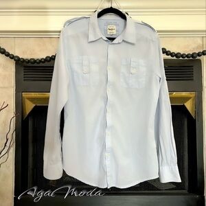 Pepe Jeans Blue Business Casual, Sport Shirt